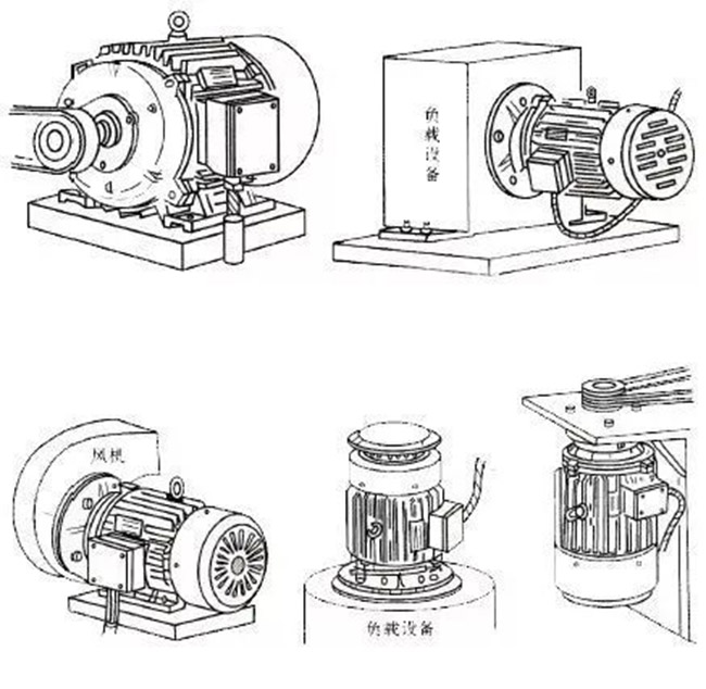 西安泰富西瑪電機常用的安裝方式及其參數(shù)說明。